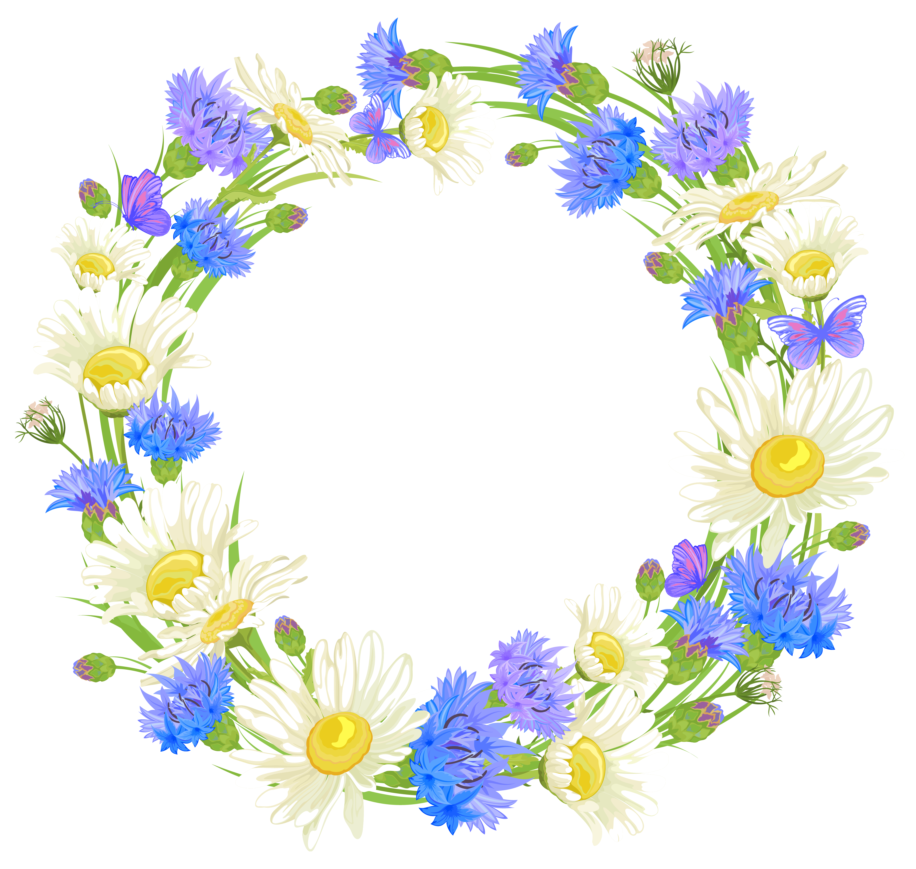 Free Transparent Flower Wreath, Download Free Transparent Flower Wreath
