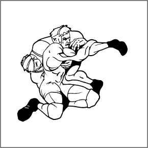 Wrestling clipart shirtail 3