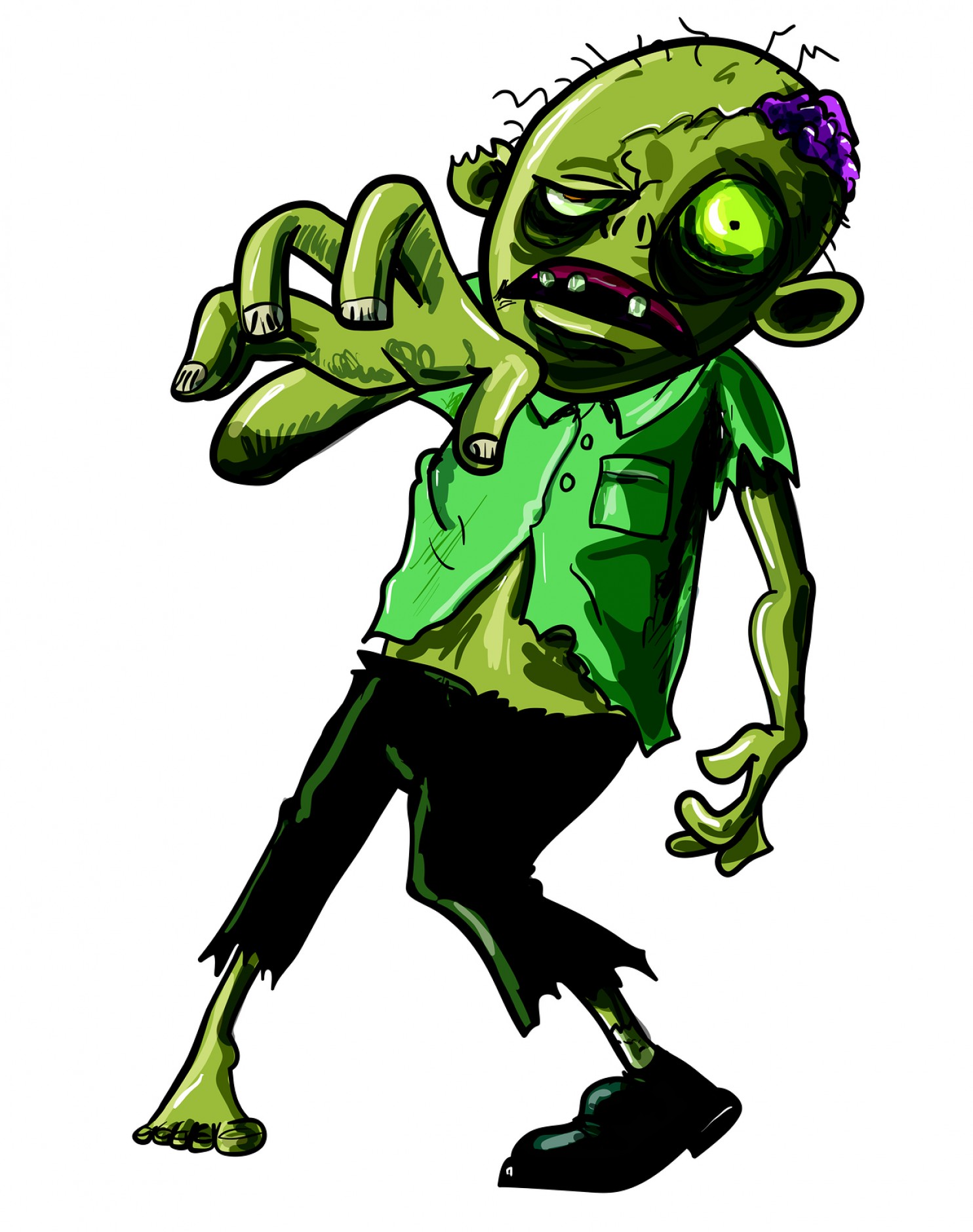 Zombie Vector Cdr Clipart Full Size Clipart 5812445 Pinclipart Images Images And Photos Finder
