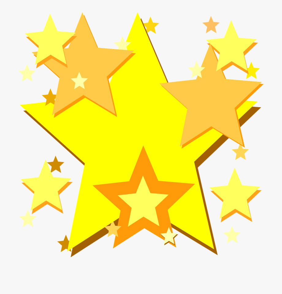 Stars Clipart Yellow Star Yellow Star Clip Art Free C