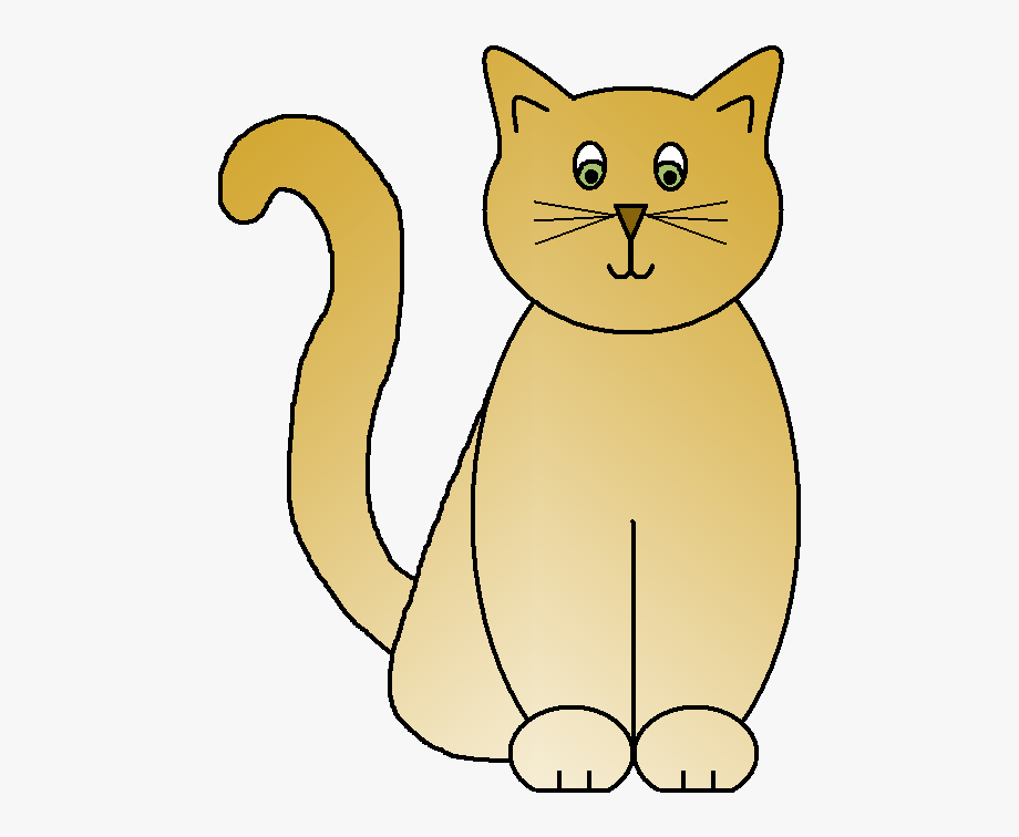 clip art picture of a cat - Clip Art Library