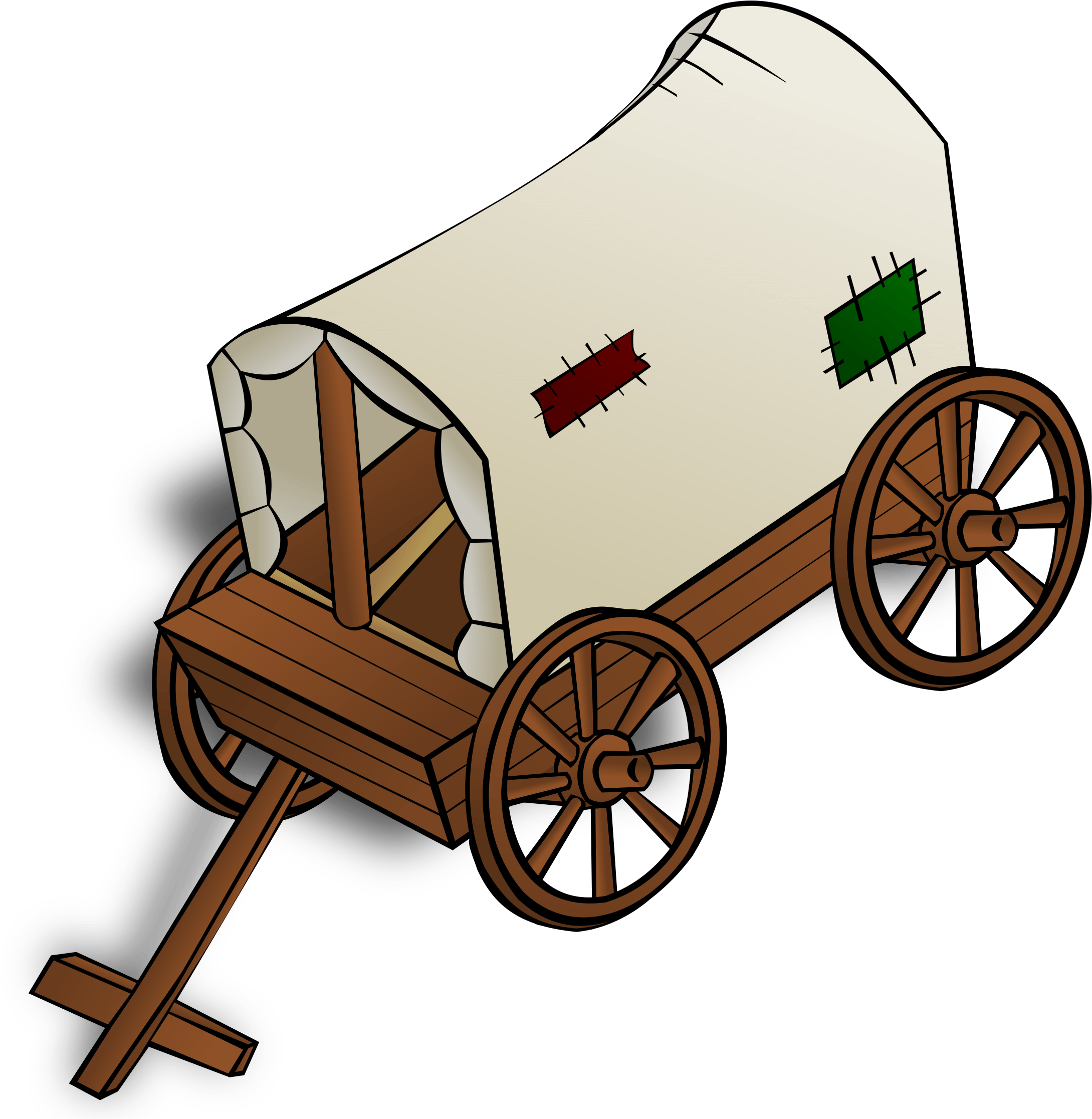 Wagon Clipart Clip Art - Caravan Clipart - Png Download - Full 