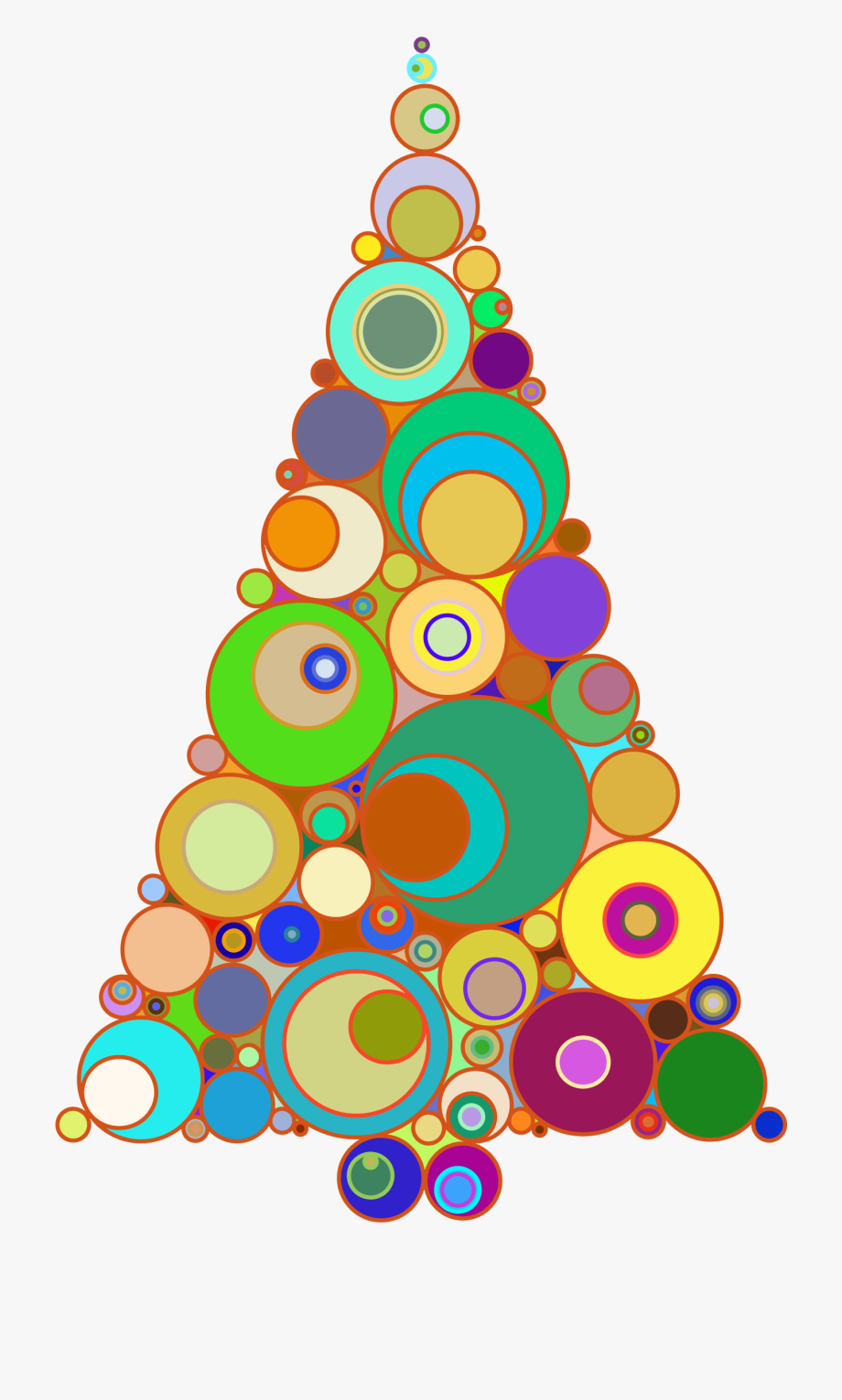 Christmas Tree Clip Art | Free Colorful Christmas Tree Clip Art 