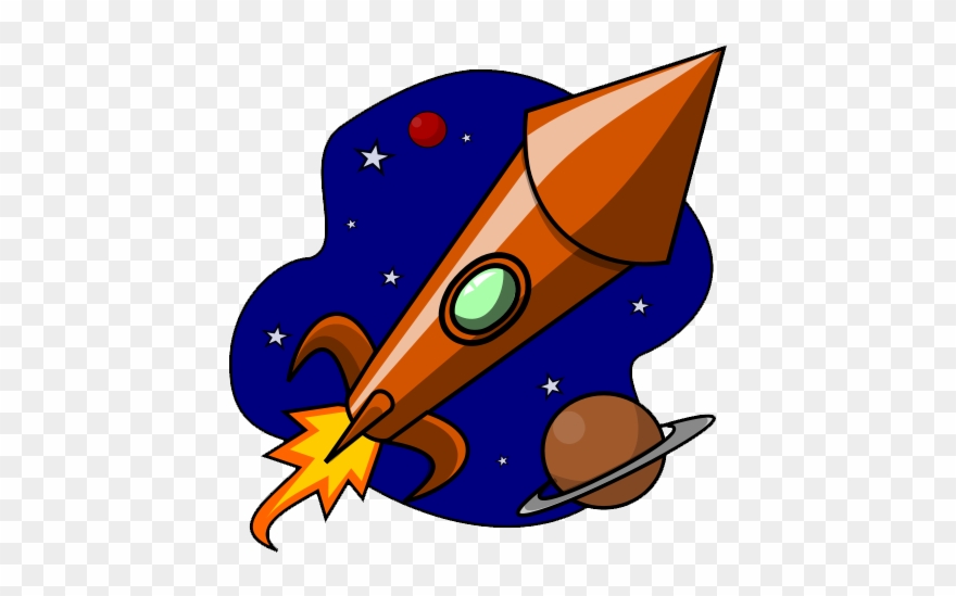 Space Clip Art - Clipart Rocket Ship - Png Download 
