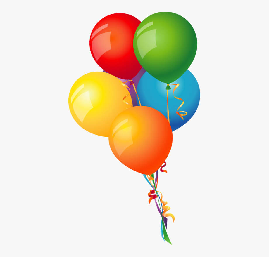 Clip Art Birthday Balloons - Balloons Clipart , Transparent 