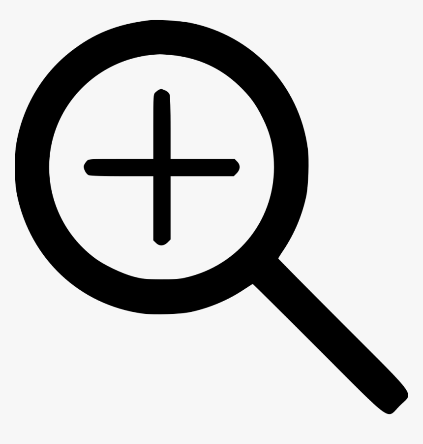 Zoom In Magnifier Magnifying Glass Editor - Clipart Zoom, HD Png 