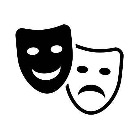 10 372 Drama Mask Stock Illustrations Cliparts And Royalty Free 