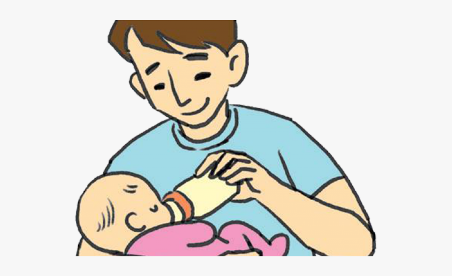 dad and baby clipart - Clip Art Library