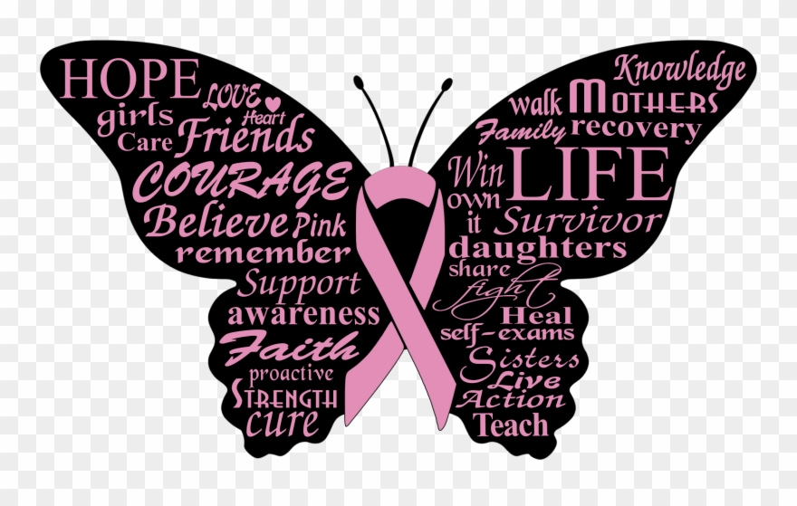 Cancer Month Clipart Illustrating Awareness And Support