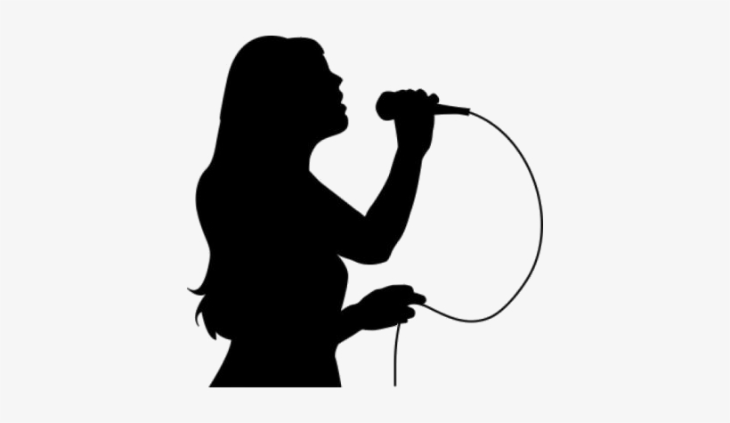 Free Black And White Singing Clipart Enhance Your Digital Creations