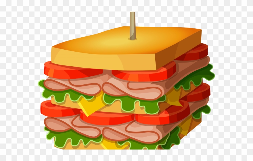 Peanut Clipart Sandwich - Deli Sandwich Clip Art - Png Download 