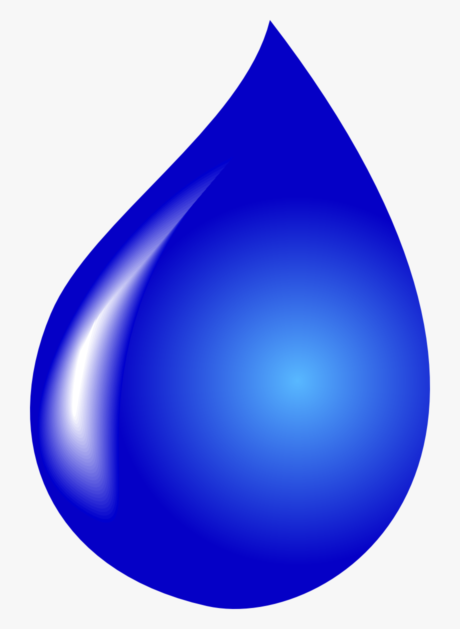 Water - Drop - Clipart - Transparent Background Water Droplet 
