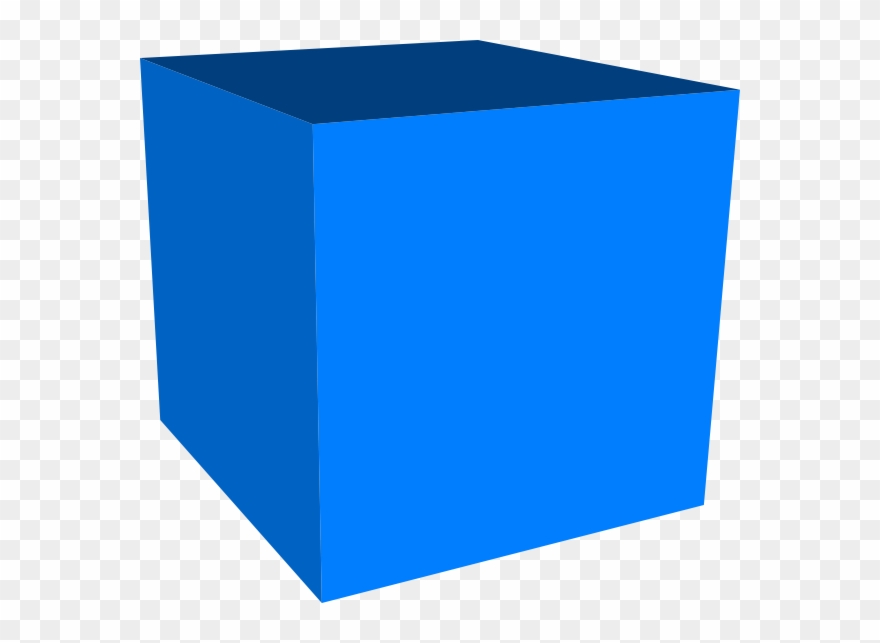 3d Cube Cliparts - 3d Blue Cube Png Transparent Png 