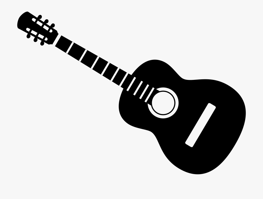 Acoustic Guitar Clip Art Many Interesting Cliparts - Silhouette 