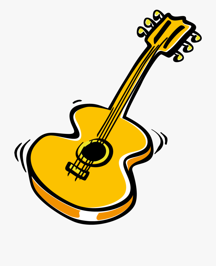 Italy Clipart Guitar - Clipart Gitarre , Transparent Cartoon, Free 