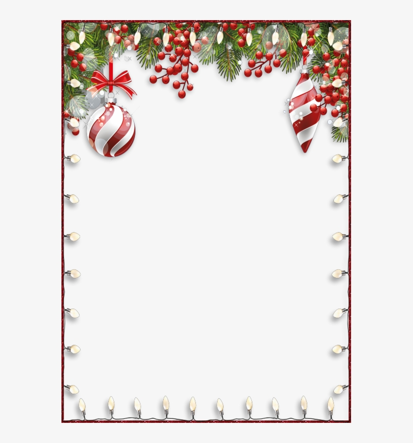 Transparent Clip Art Christmas Borders Clipart Borders - Christmas 