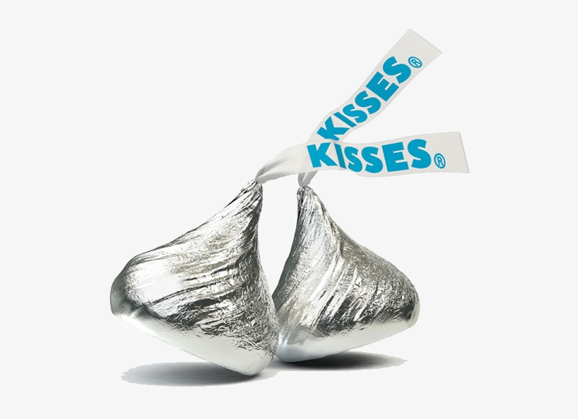 Kiss Clipart Candy Kisses - 2 Hershey Kisses Transparent PNG 