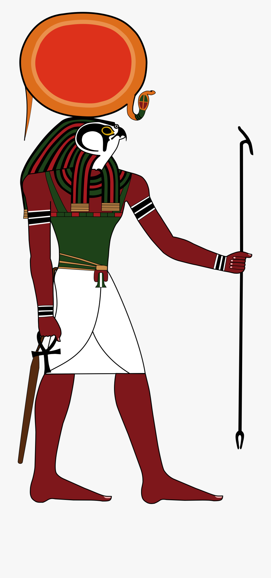 Egyptian Clip Art - Ra Egyptian God , Transparent Cartoon, Free 