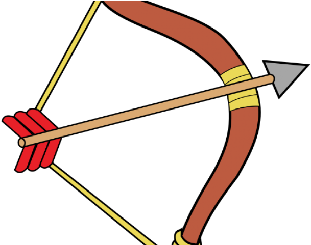 Archery Clipart Transparent - Bow And Arrow Illustration - Png 