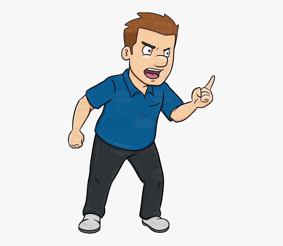 angry man clipart - Clip Art Library