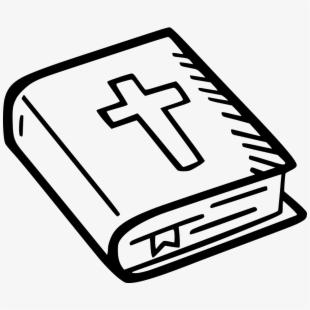 Bible Svg Clip Art - Catholic Bible Clipart , Transparent Cartoon 