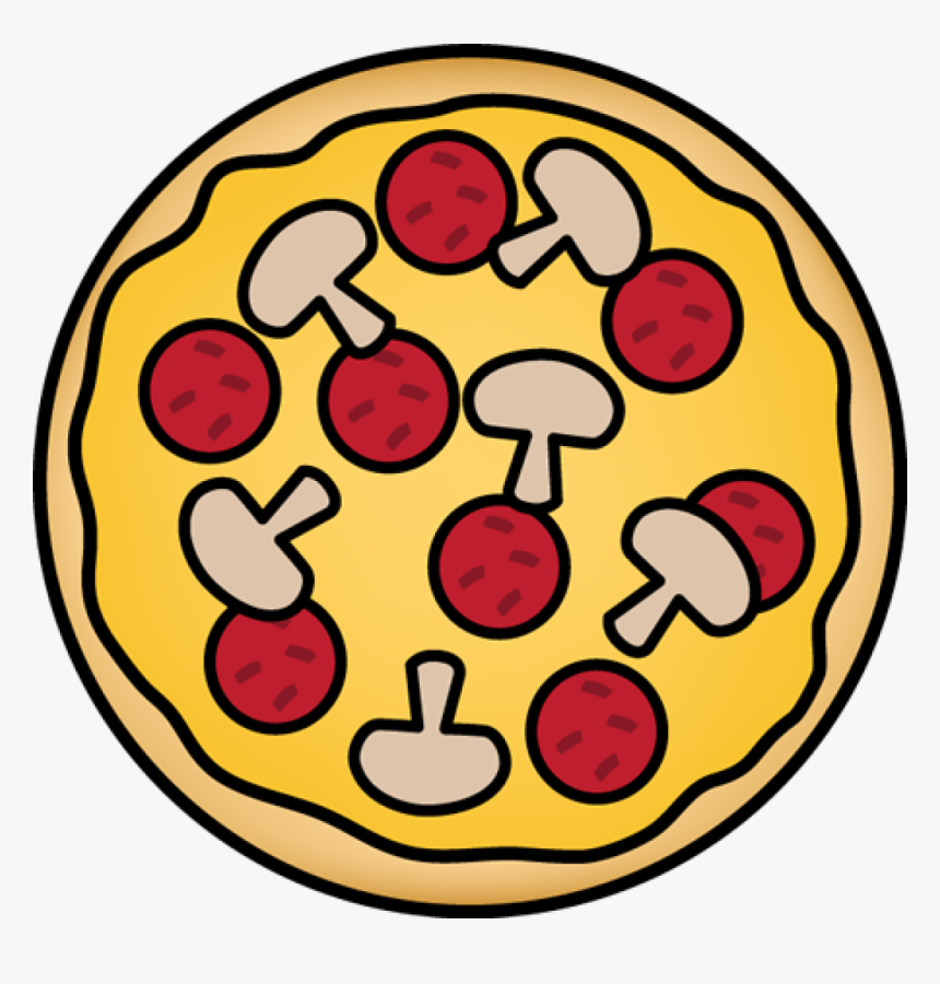 Pizza Clipart Circle Images - Whole Pizza Clipart, HD Png Download.