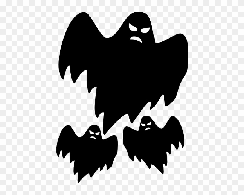 Scary Ghost Png - Spooky Ghost Clip Art, Transparent Png 