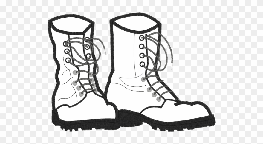 Clip Arts Related To : combat boots clipart. 