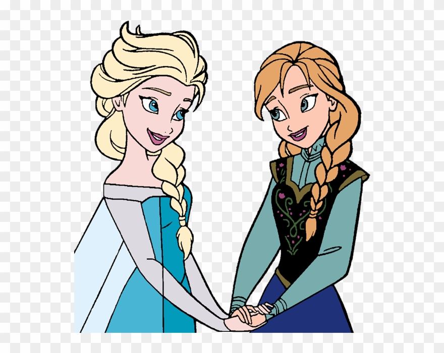 Frozen Clip Art 2 Disney Clip Art Galore - Frozen Elsa And Anna 
