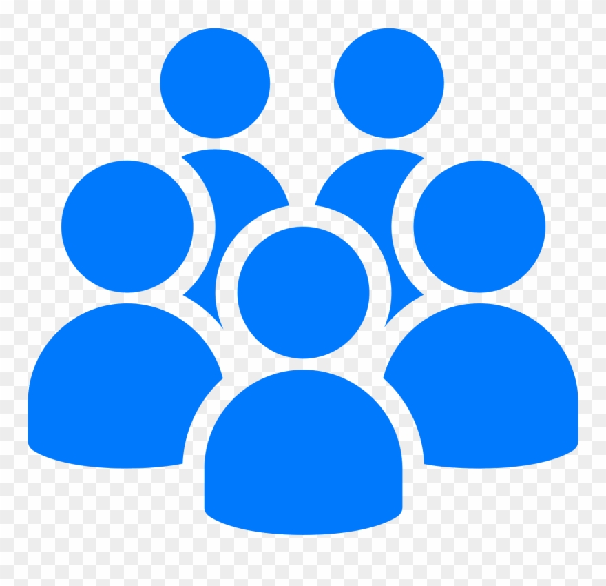 User Groups Filled Icon - Group Icon Png Clipart 