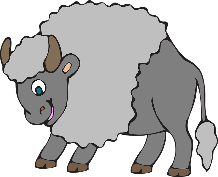 Girl Ox Cliparts 1, Buy Clip Art - Ox Clipart - Png Download 