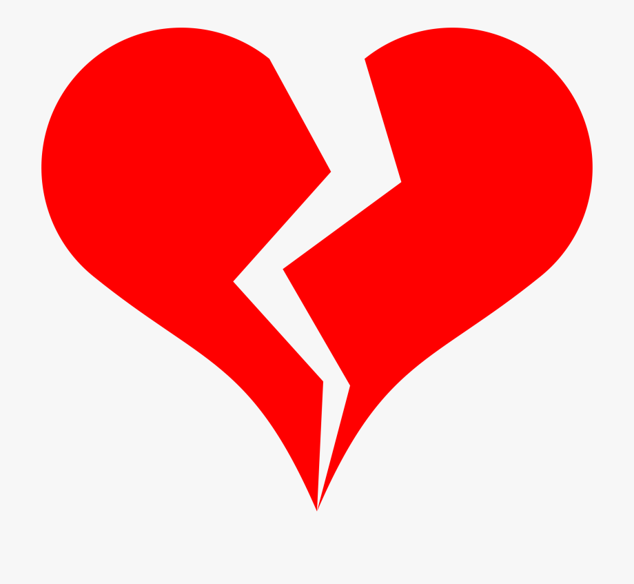 Clipart Broken Hearts - Heart Broken Clip Art , Transparent 