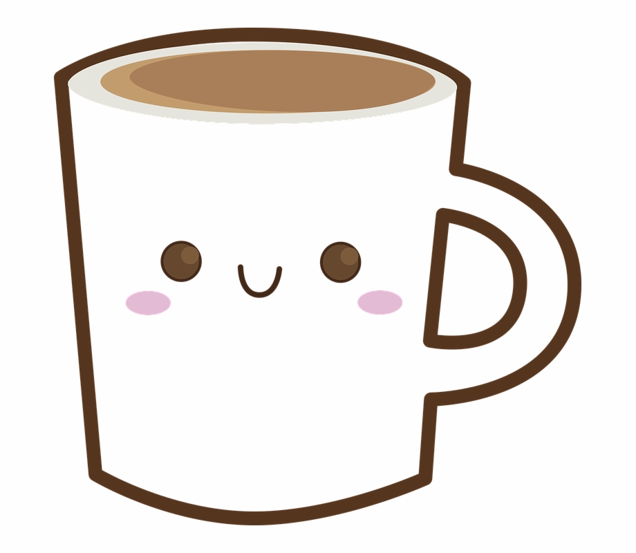 Cute Transparent Cute Coffee Cup Clipart - pic-voice