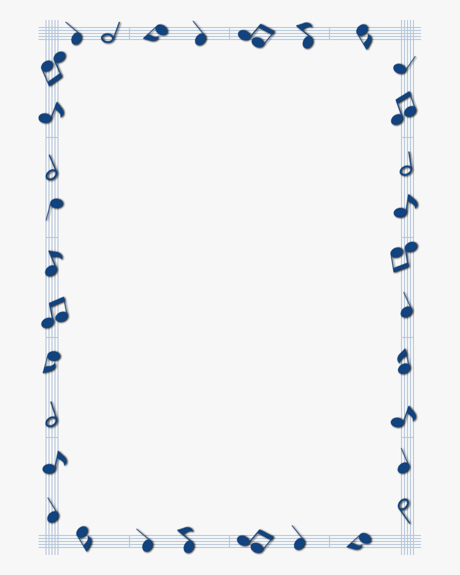 28 Collection Of Music Border Clipart Free - Music Page Borders 