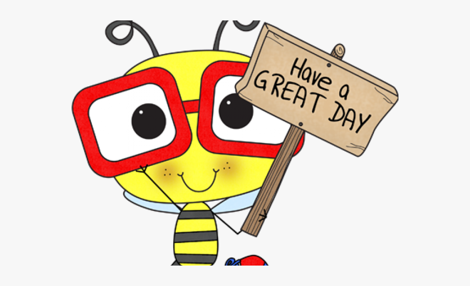 Have A Great Day Clipart - Math Bee Clip Art , Transparent Cartoon 