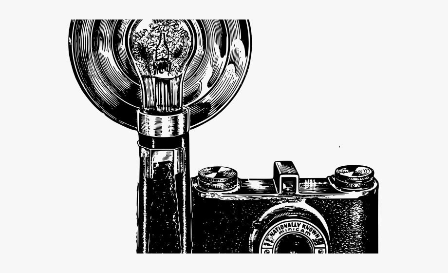 Old Camera Clipart - Transparent Vintage Camera Clip Art 