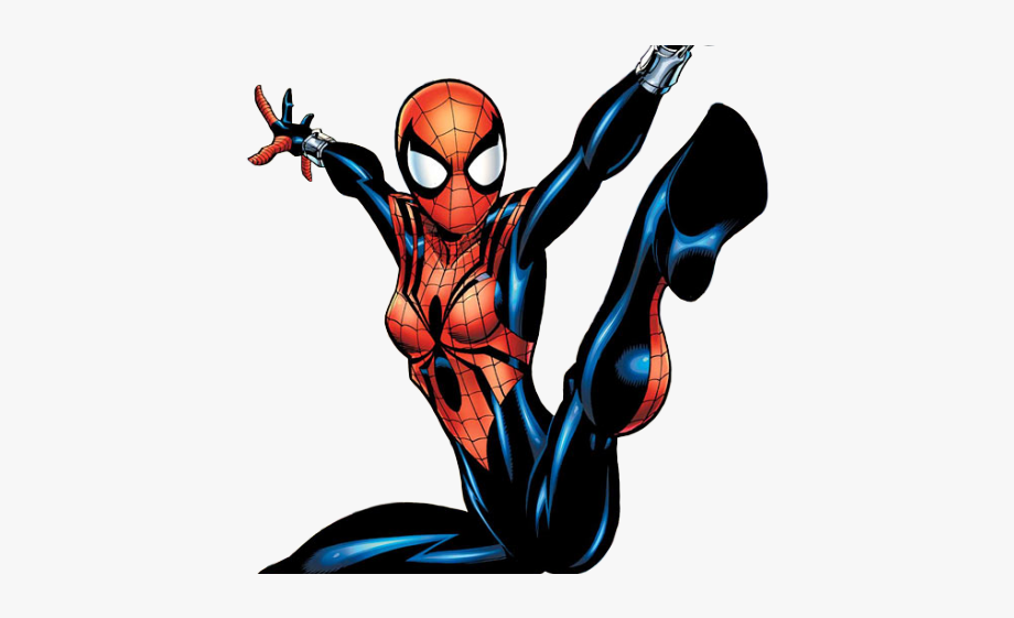 Clip Arts Related To : spider girl clip art. 