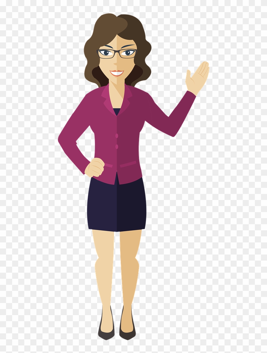 Woman Presentation Business Woman Png Image - Vector Business 