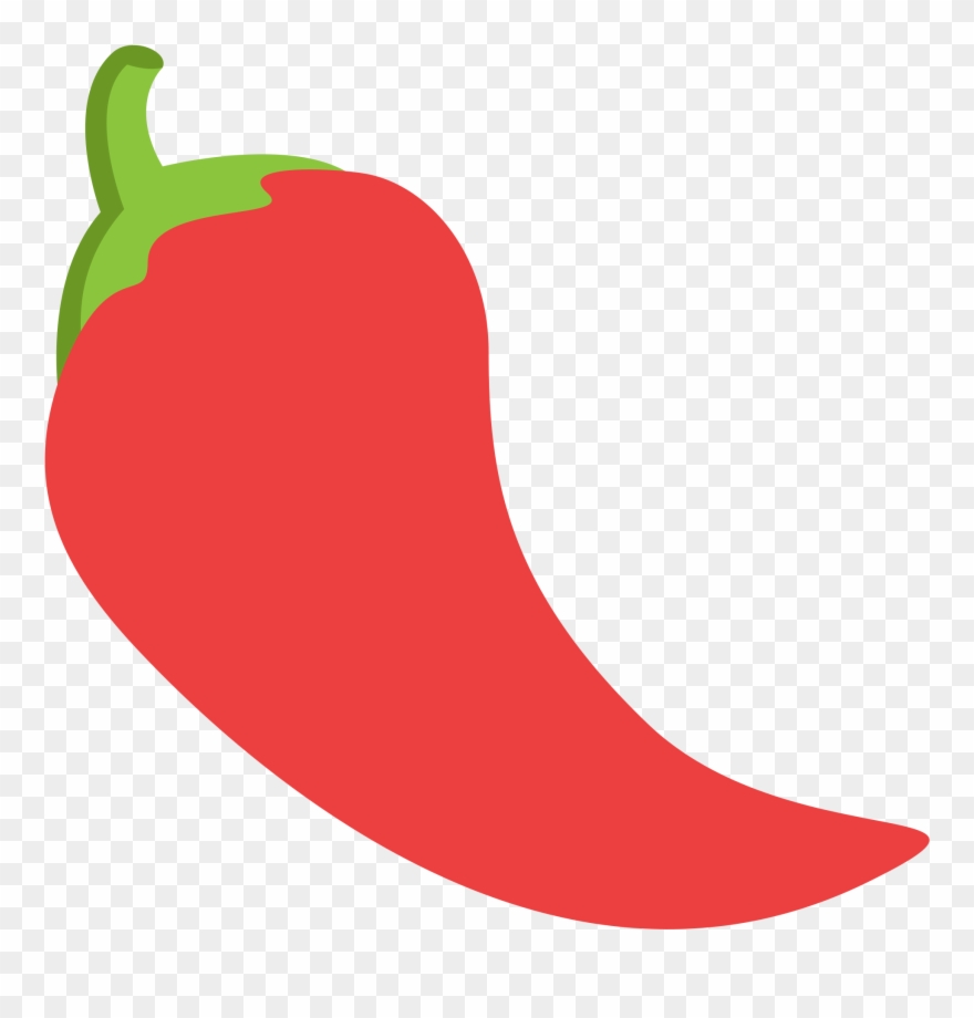 Chili Pepper Clipart 16, Buy Clip Art - Chile Emoji - Png Download 