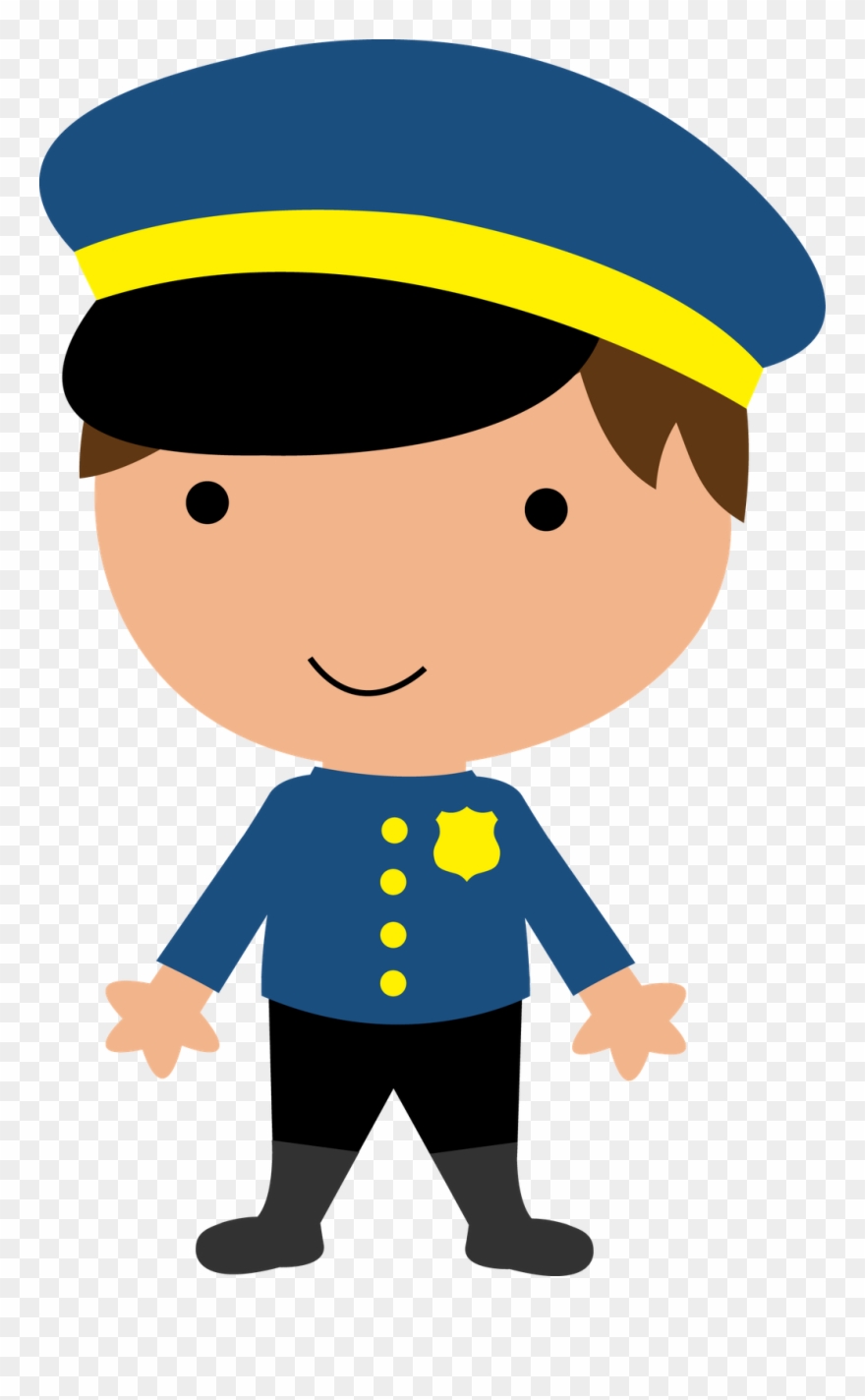 Clip Art - Police Officer Clipart - Png Download 