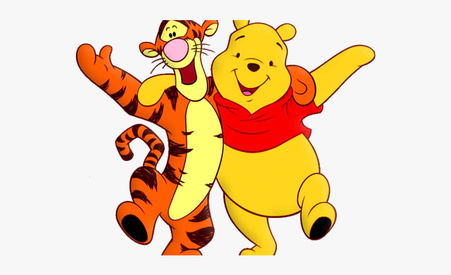 Winnie The Pooh Clipart Famous Cartoon Character - Friends Clipart 