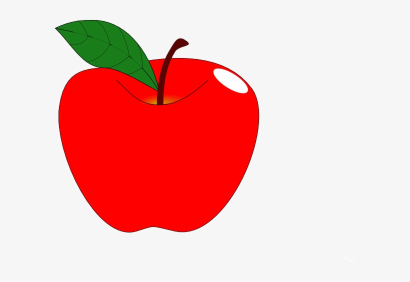 Cliparts Apple Red Apple 1 Clip Art - Apple Png Kids PNG Image 