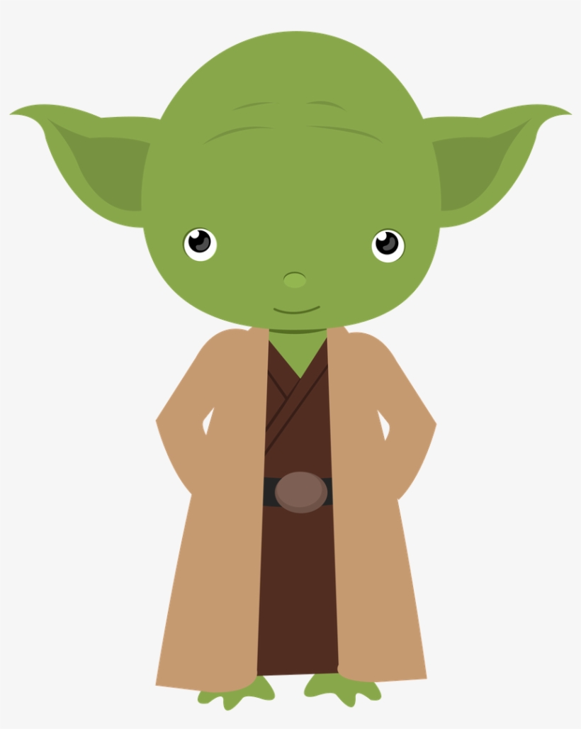 Chewbacca Clipart Cute - Star Wars Clipart Yoda Transparent PNG 