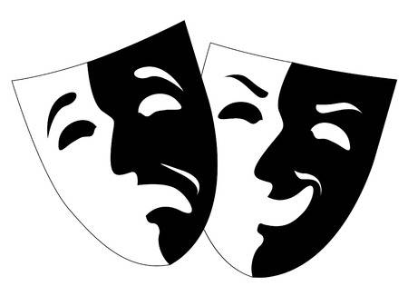 15 900 Theater Mask Cliparts Stock Vector And Royalty Free 
