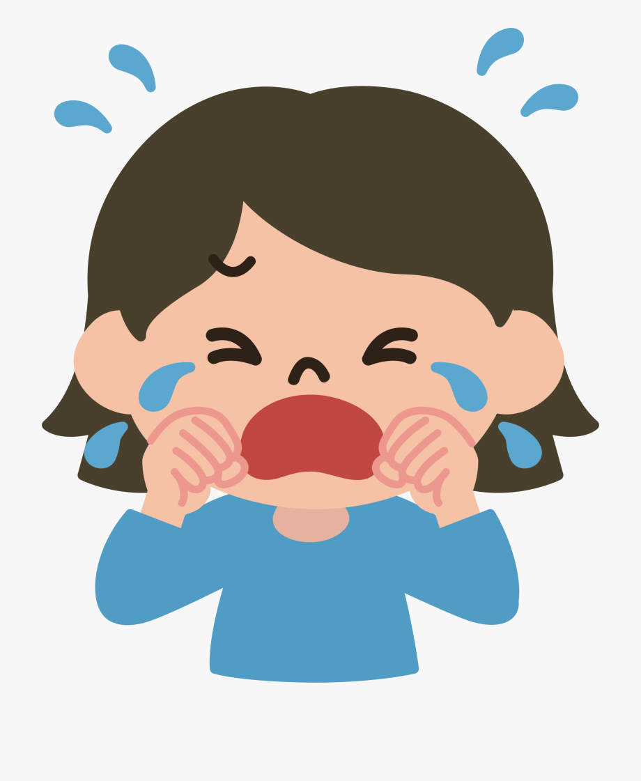 crying clipart - Clip Art Library