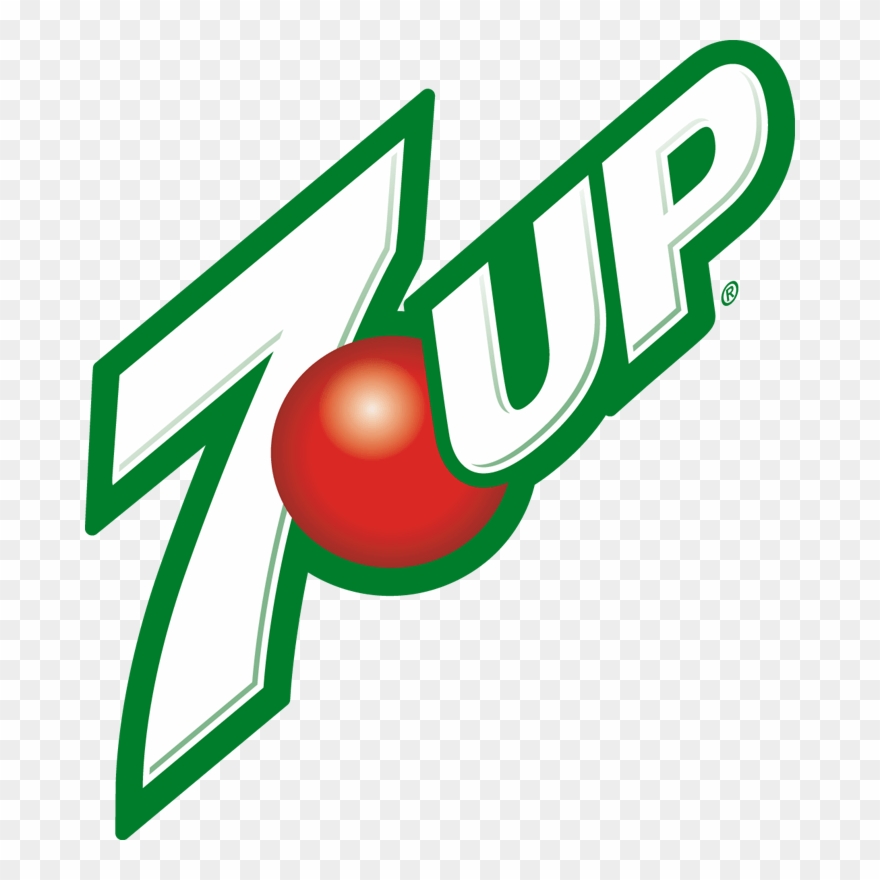 7up Cliparts - Red And Green Logos - Png Download 