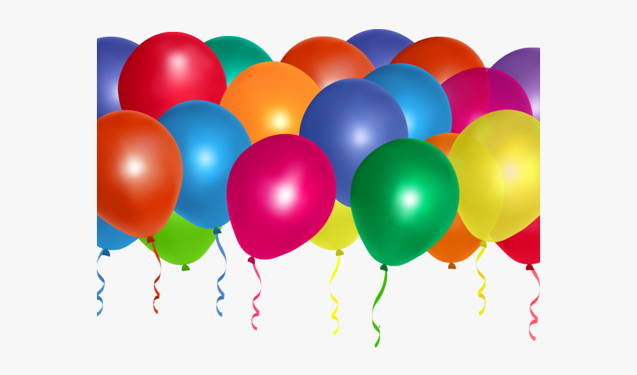 Free Balloon Clipart - Balloon In Birthday Png , Transparent 