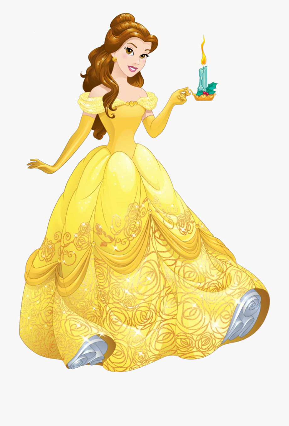 Belle Disney Princess Clip Art Library.