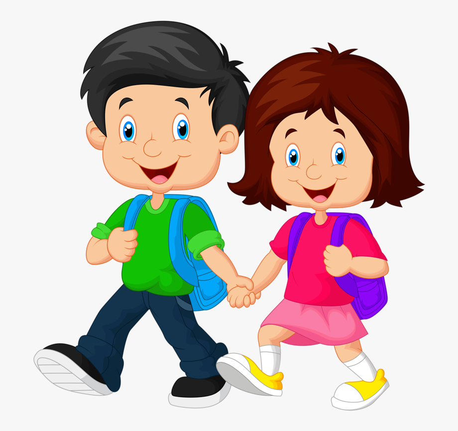 kids going to school clipart png - Clip Art Library