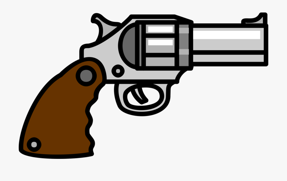 Firearm Pistol Handgun Clip - Gun Clipart , Transparent Cartoon 